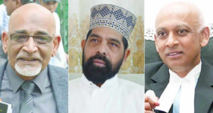 Mahmad Bocus, Maulana Haroon Assen et Raouf Gulbul