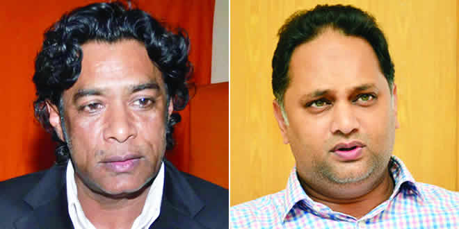 Nando Bodha et Aadil Ameer Meea