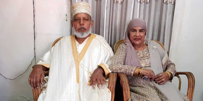 Hamza Ameer et Bibi Ansoo